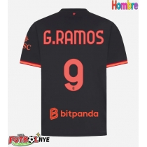 Camiseta AC Milan Goncalo Ramos #9 Tercera Equipación 2026-27 manga corta